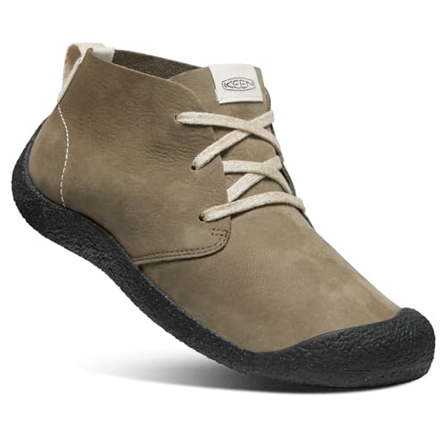 KEEN Herren Mosey Leather Chukka Boots, Dark Olive/Black, 42 EU