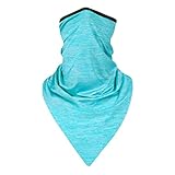 Multifunctional Sports Headwear, Seamless Neck Gaiter Headwrap Triangle Scarf Balaclava Riding...