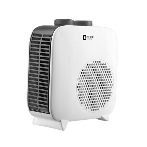 Orient Electric Glint Room Heater for Home | Dual Heating Mode (1000/2000 Watts) | Overheat Protection | Dual Placement | 5 Level Safety Protection |...