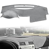 LivTee Dashboard Cover, Dash Mat Compatible with Toyota Camry 2007 2008 2009 2010 2011, Protects Dashboard from Sun Damage, Car Accessories(Dark Gray)