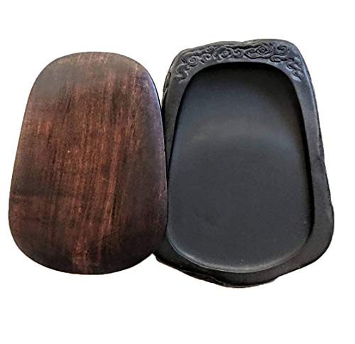 Amazon | 硯石 龍渓硯 6.7吋 （170×135×24mm） | 硯 | 文房具