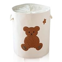 Cestino Portagiochi Bambini Safari - Grande Cesto Pieghevole Con Chiusura A Cordino - Foto 5