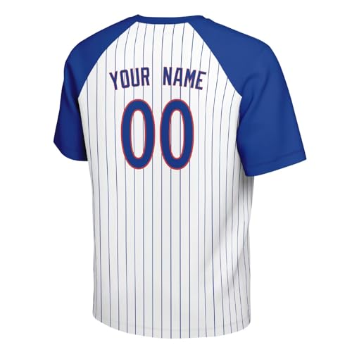 Image of ANTKING T-Shirt Custom Name Number Crewneck Short Sleeve for Men Youth Gifts