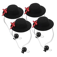Lot De 10 Mini Chapeaux De Chef En Tissu – Accessoires Mignons Pour Poupées, Maisons De Poupée Et Projets DIY