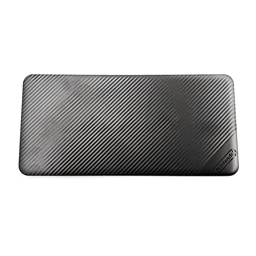 New 2DSXL Extra Faceplate Upper Cover Plate Shell Black Replacement, Compatible with for New 2DS New2DS XL LL 2DSLL New2DSXL Handheld Consoles, DIY Top A Face Outer CoverPlate Spare Parts