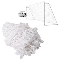 Fußballtor Netz, Tornetz 3x2m 2Pack, Fußballtornetz,Tornetze Ersatznetz Fußball für Sport Match Training,Polypropylenfaser Ersatznetz für Fußballtor Sportspiel,Robuste Netze, Fussballnetze für Tore