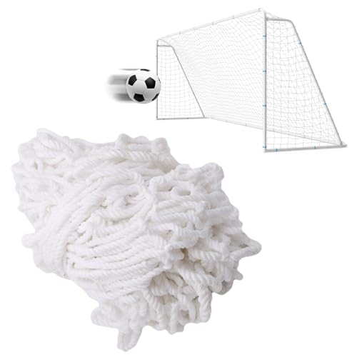 Fußballtor Netz, Tornetz 3x2m 2Pack, Fußballtornetz,Tornetze Ersatznetz Fußball für Sport Match Training,Polypropylenfaser Ersatznetz für Fußballtor Sportspiel,Robuste Netze, Fussballnetze für Tore
