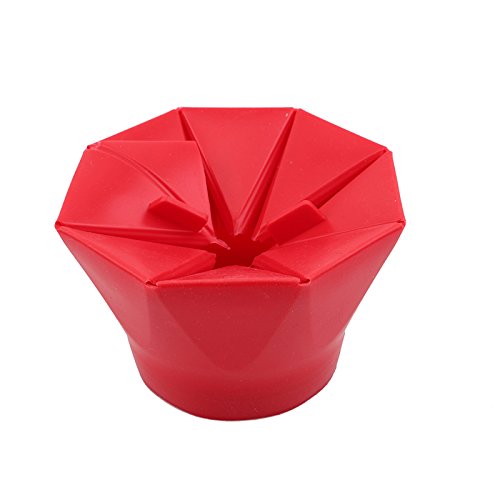 Balde Pipoqueira Dobrável Em Silicone P/Microondas - Wincy