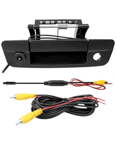 Image of Tailgate Handle Backup Camera Fit for Dodge Ram 1500 2500 3500 2013 2014 2015 2016 2017, Rear View Backup Camera Replace 68197873AA 68084284AB CH1915120