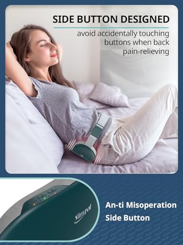 Image of Slimpal Heating Pad for Period Cramp, Plus-Sized Electric Heating Pad, Menstrual Period Cramps Heat Belt Pain Relief, 3 Timer Auto Off Setting, Dark Green
