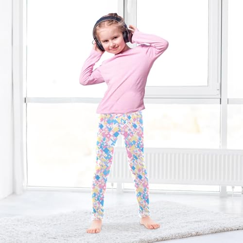 KLL Baseball Pattern Toddler Girls' Legging Fashion Full Length Activewear Gym4