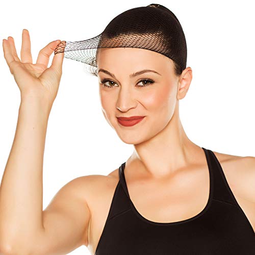 image for Chuangdi Hair Nets and U-shaped Pins Set 100 Pieces 20 Inches Invisibl