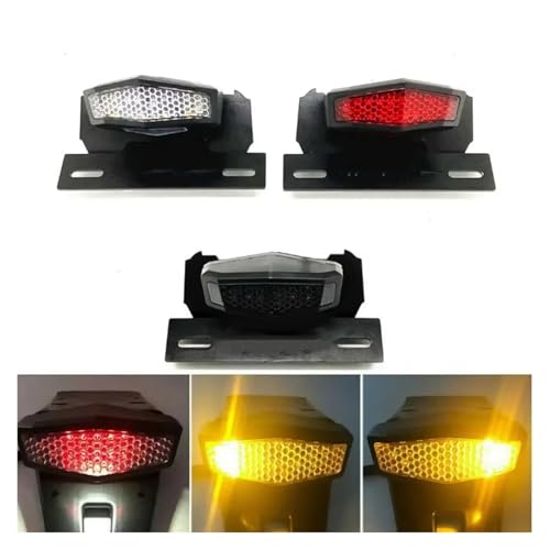 Support de Plaque D'immatriculation Durable avec Feu Stop LED Intégré pour CRF 450F 2019 - 4