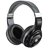 Polaroid Dynamic Audio Wireless Headphones - Rechargeable HD Headset with Wired and Wireless Bluetooth Connectivity - Stereo Sound Quality Headphone with Mic for Phone, Laptop, Computer Use (Black)