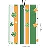Shamrocks Irish Flag Clovers 3 PCS Car Air Freshener Hanging Aromatherapy Tablets Automotive Ornament for Auto Room Bathroom Bedside Square #1