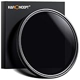 K&F Concept Filtro Variable ND2-ND400 para Objetivo 67mm con Funda (9 Pasos)