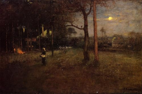 Affiche Artistique Moonlight Tarpon Springs George Inness Toile 60x90cm