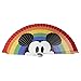 Cerdá - Eventail en Bois Peint Collection Disney Pride - Licence officielle Disney