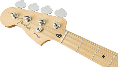 Fender Player Jazz Bass, Polar White, Left-Handed, Maple Fingerboard #TOP4