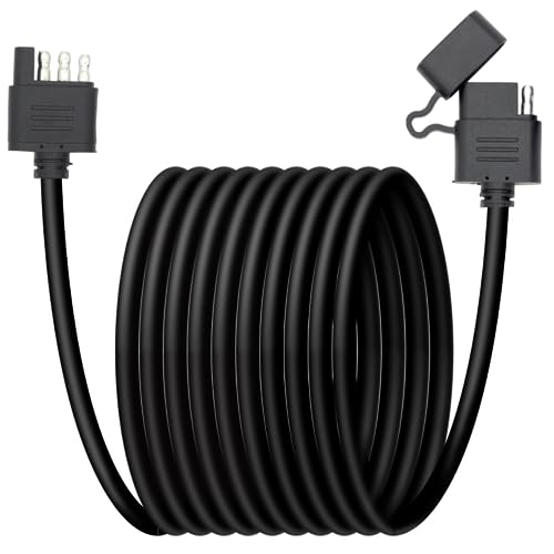 Yfykjelec 18 AWG 30 FT Flat 4 Pin Trailer Connector Review: A Comprehensive Look