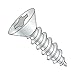 #12 x 3 1/2" Type AB Self-Tapping Screws/Phillips/Flat Head/Steel/Zinc (Carton: 500 pcs)