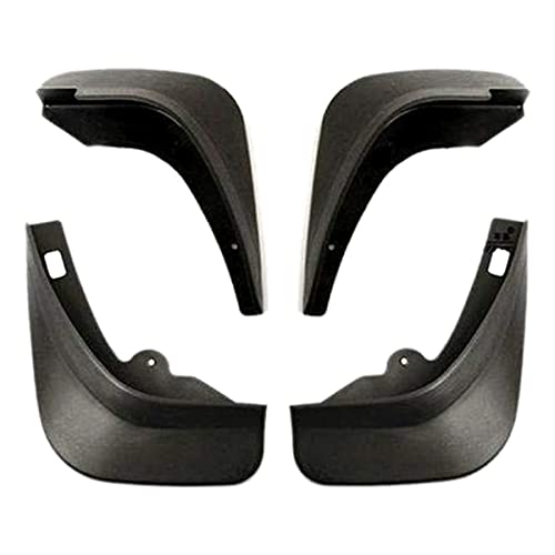 Auto Pearl Black O.E Type Mud Flaps/Mudguard for Jeep Compass 2019 (Set of 4)