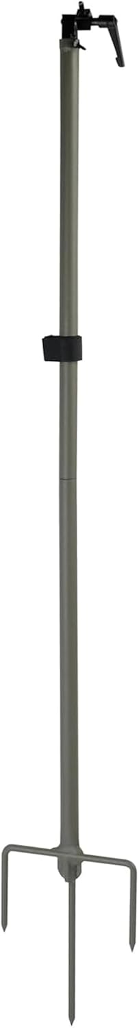 Stealth CAM Compact Adjustable Durable Steel Post 360-Degree Rotation 270-Degree Tilt 34" Height Treeless Terrain Hunting Trail Camera Mounting Stick