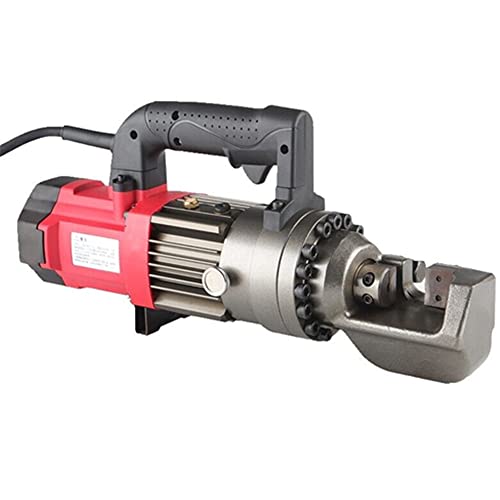 Rebar Cutter, Electric Rebar Steel Shear Cutter Hydraulic Cutting Machine Rebar Cutter ?4-25mm (16L, 220V)