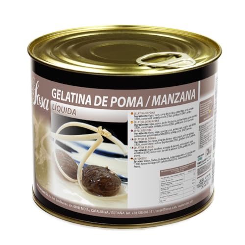 SOSA Gelatina de manzana - Lata 3 kgs - Uso profesional