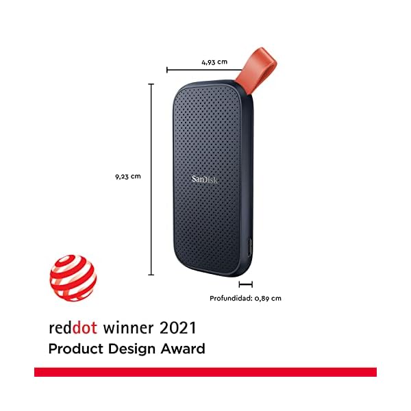 SanDisk 2TB Portable SSD SSD externa USB 3.2 Gen 2 hasta 520 MB/s - Image 3