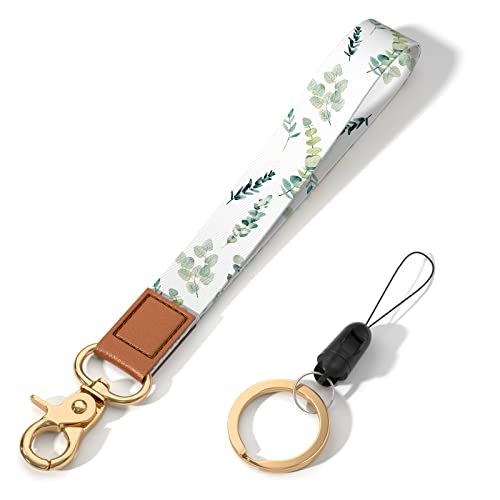 Image of Wrist Lanyard Key Chain, Cute Wristlet Strap Keychain Holder for Women Men Car Keys ID Badges Card Wallet Phone Camera