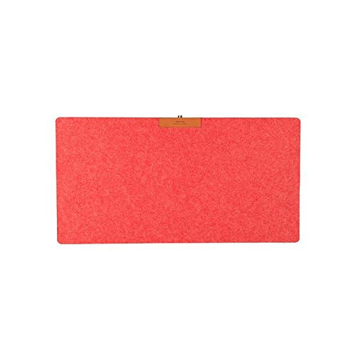 Tapis de souris de bureau d'ordinateur grand pad de travail rouge pastèque