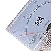 uxcell Analog Current Panel Meter DC 0-30mA 85C1 Ammeter 64x60x56mm for Circuit Testing Charging Battery Ampere Tester Gauge Pack of 1