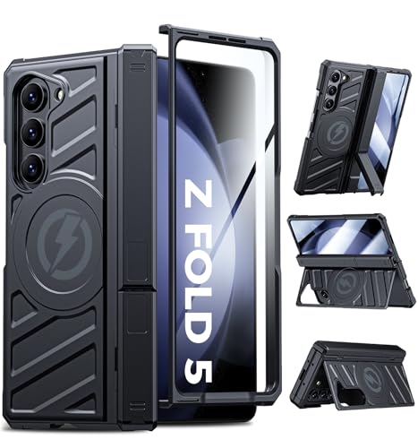 LEIAU Magnetic for Samsung Galaxy Z-Fold-5 Case: Heavy Duty Phone Case [Compatible with...