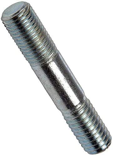 APDTY 786176 Double Ended Stud - 7/16-14 X 11/16 in. and 7/16-20 X 11/16 in.