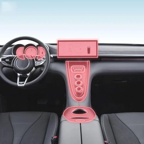 Film de protection TPU pour GWM Ora 07 2022-2024 transparent prédécoupé console