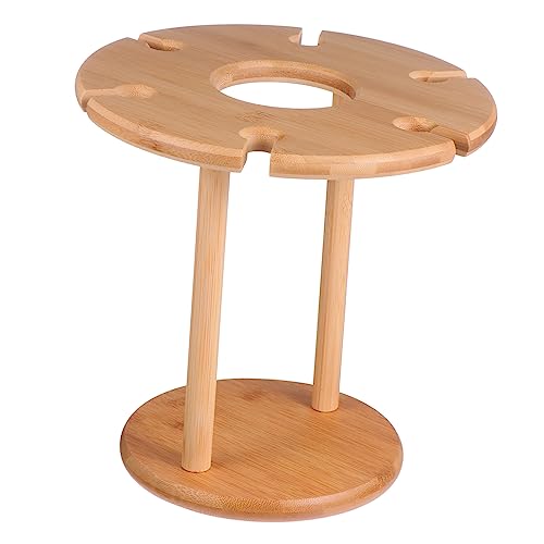 Cabilock Wine Glass Holder Rack for Home Decor Stylish Hanging Storage for Stemware and Wine Cup Organizer for Kitchen Bar Office and Living Room