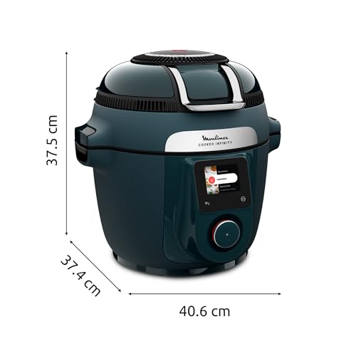 MOULINEX Cookeo Infinity Multicuiseur Air fryer Haute pression 17 modes de cuisson Trust CE97GUF0 - vue 9