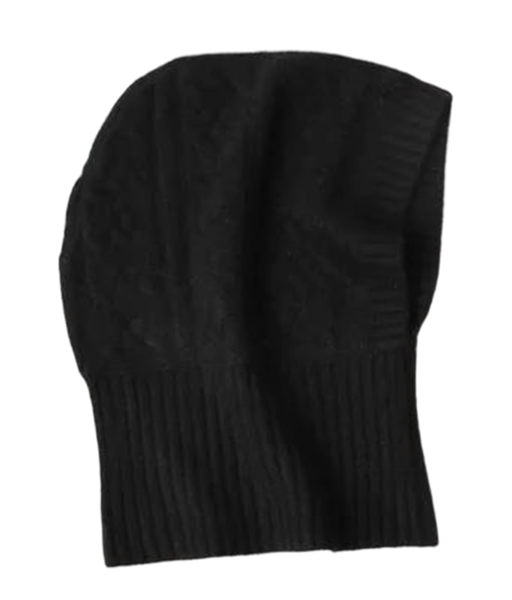 Bonnet tricoté en cachemire chaud avec rabats cache-oreilles ergonomiques