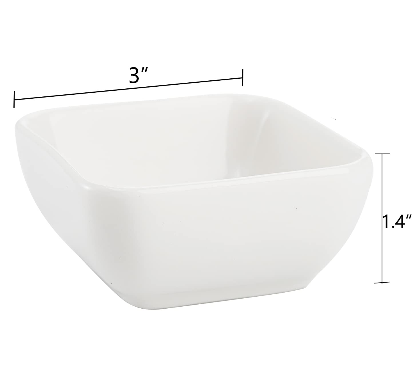 Set 12 Ciotole Ceramica 88ml - Per Salse E Condimenti, Colore Bianco - Foto 1