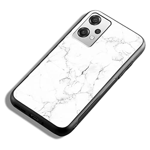 Image of COLORflow Back Cover Compatible with OnePlus Nord CE 2 Lite 5G | White Marble | Shockproof TPU Bumper Cover with Camera Protection Back Cover Compatible with OnePlus Nord CE 2 Lite 5G