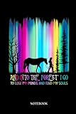 Photo Gallery horse notebook: and into the forest i go to lose my mind horse retro color | cute baby horses blank lined notebook: 120 pages 6x9" | horses workbook for teens kids students girls Photo Gallery horse notebook: and into the forest i go to lose my mind horse retro color | cute baby horses blank lined notebook: 120 pages 6x9" | horses workbook for teens kids students girls