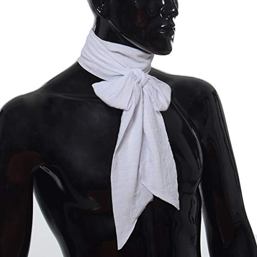 Image of COSDREAMER Mens Renaissance Scarf Jabot Cravat Costume Collar