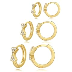 Bowknot, Gold 8mm 10mm 12mm