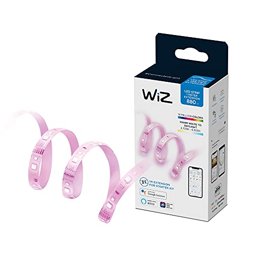 Tira de LED inteligente WiFi multicolor 1 metro miniatura 1
