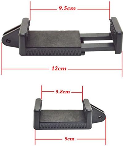 Miniatura 5 de Soporte universal para teléfono inteligente con accesorio de montaje estilo GoPro, adaptador de trípode y adaptador de tornillo para cualquier