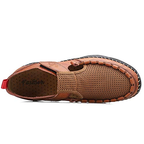 GOSPT Mens Beach Loafers Outdoor Summer Closed Toe Fisherman Sandals Water Shoes4