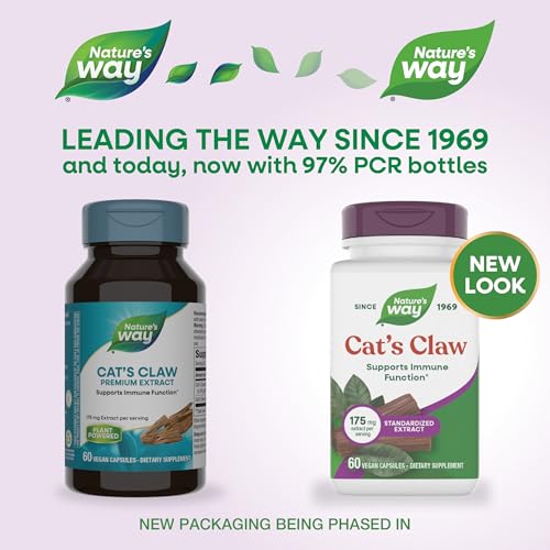 Nature's Way Standardized Cat's Claw Extract, 175 mg per Serving, 60 ct - image 2