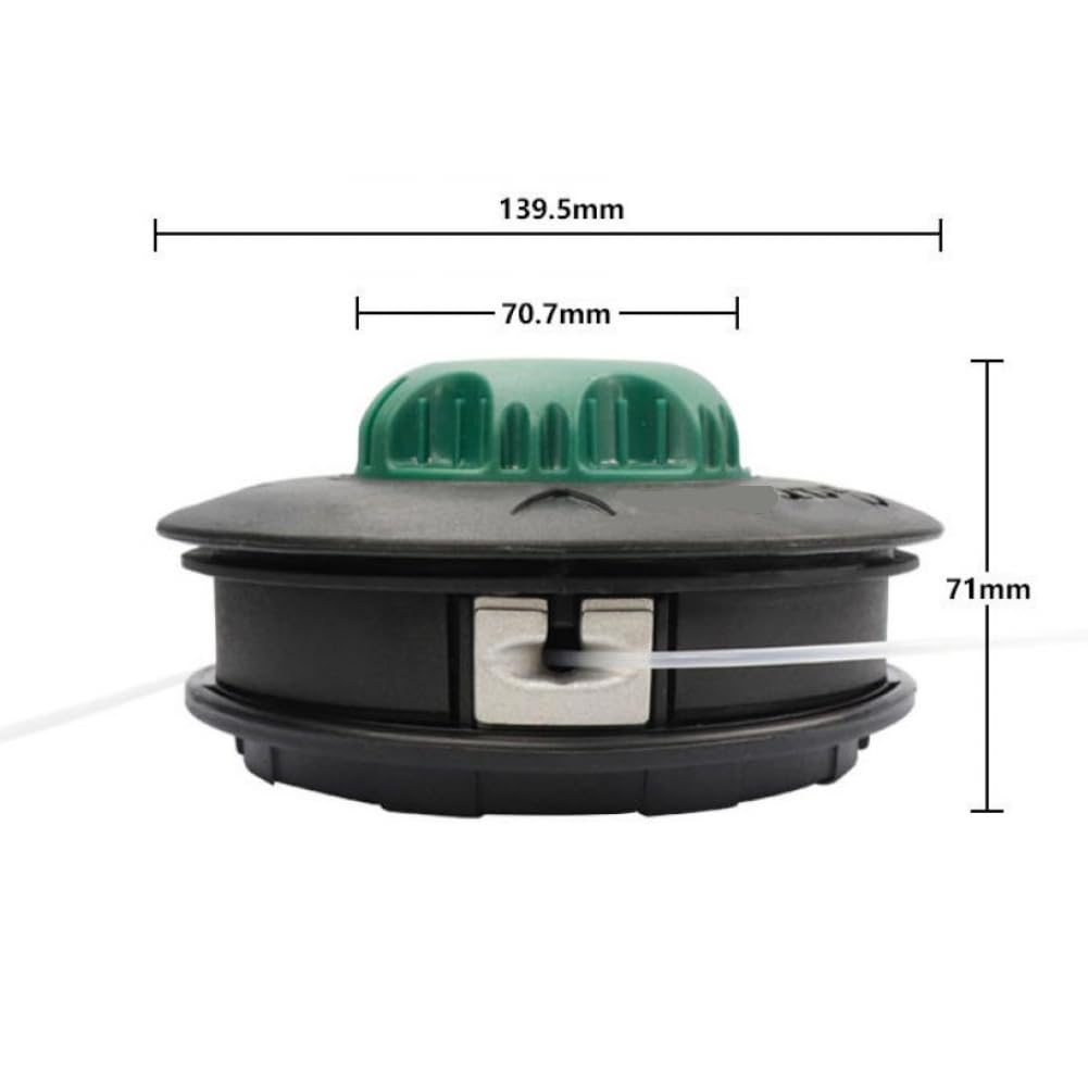 Sostituzione Universale della manopola Antiurto Compatibile con BC380T BC400S BC400T BC430S BC241S Testa della Linea di Alimentazione del decespugliatore in Alluminio