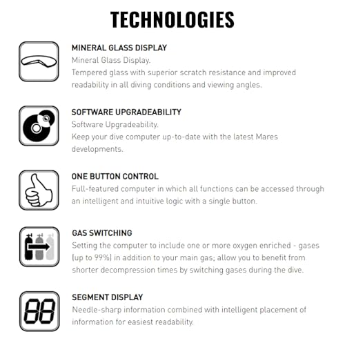 image for Mares Puck Pro+ Wrist Dive Computer | Ultra Flat Design Watch-Style On